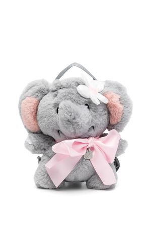 Zaino Plush Elephant grigio MONNALISA KIDS | 39D00447190032